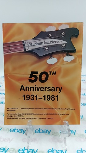 1981 rickenbacker bass guitar - bass,